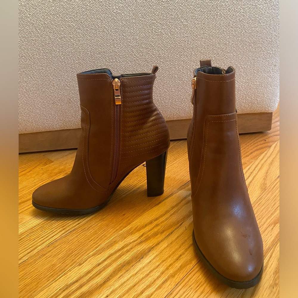 Tan Booties - Picture 5 of 8